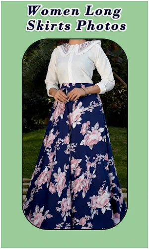 Women Long Skirts Photo Montage New Screenshot 3