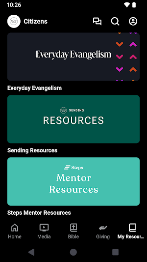 Citizens Church App Screenshot 2