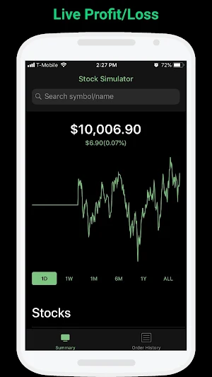 StockMarketSim - Stock Market Simulator Screenshot 0
