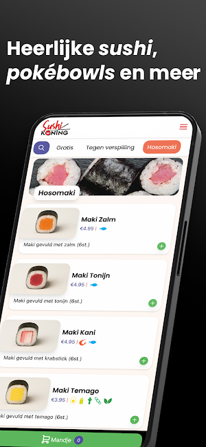 Sushi Koning Screenshot 1