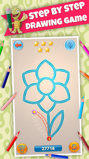 BeeArtist🎨PRO - Learn to Draw for Kids n Toddlers Screenshot 2