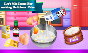 Rain Bow Cake Maker Screenshot 1