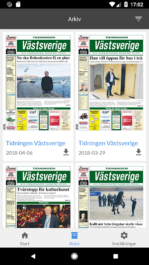 Tidningen Västsverige Screenshot 2