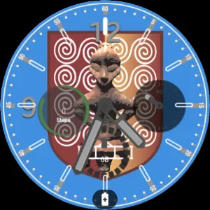Pristine Flag Watchface Screenshot 2