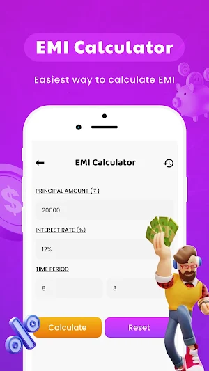 LeLoan: EMI Loan Calculator Screenshot 0