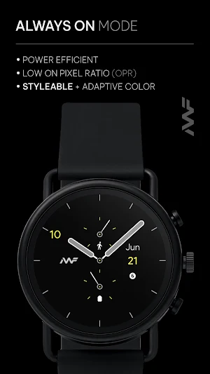 Awf Modern Minimal - watchface Screenshot 3