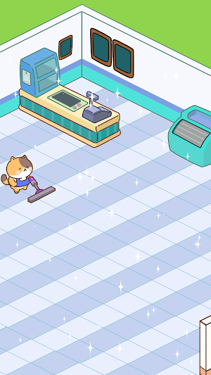 Cat Cleaner : Cafe Cleanup Screenshot 3