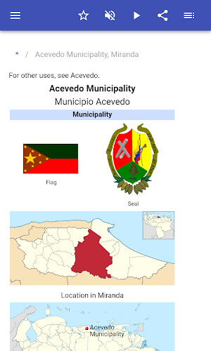 Municipalities in Venezuela Screenshot 1