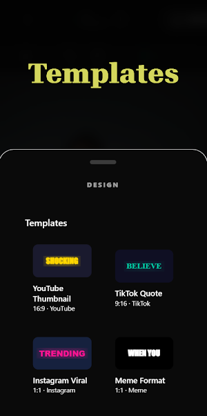 Text Behind Selfie Editor Screenshot 3