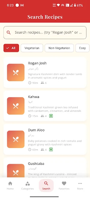 Zaika-e-Kashmir Screenshot 2