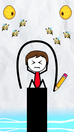 Save Stickman: Ragdoll Puzzle Screenshot 3