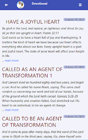 FreshWORD Devotional Screenshot 2