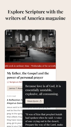 America Magazine: The Word Screenshot 1