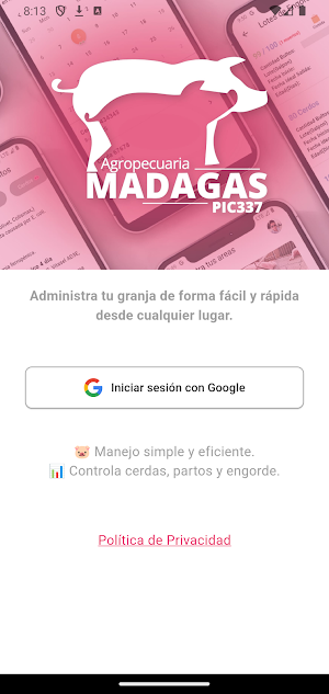 Porcicola Control Screenshot 0