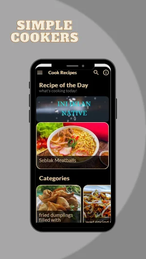 Simple Cookers - Resep Masakan Screenshot 0