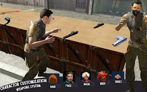 Robot Kung Fu v Street Fighter Screenshot 1