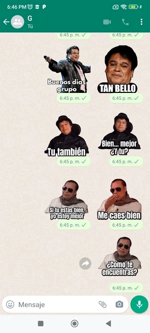 Juan Gabriel Stickers Screenshot 3
