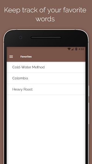 Barista Coffee Dictionary A-Z Screenshot 3