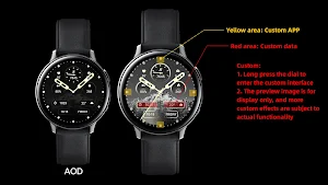ZKin Watch Snow Scene Quartz Screenshot 1