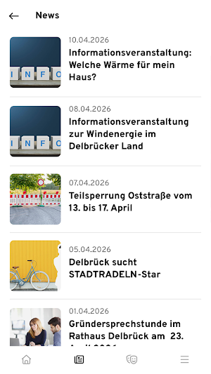 Stadt Delbrück Screenshot 2