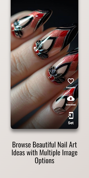 Art Deco Luxe Nail Design Screenshot 3