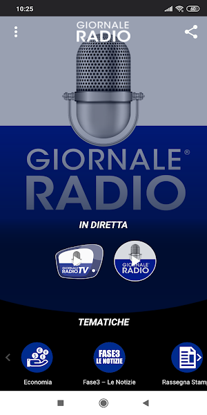 Giornale Radio Screenshot 0