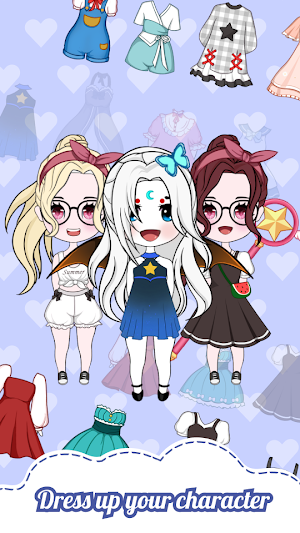 Chibi Dolls: Dress up Games & Avatar Creator Screenshot 1