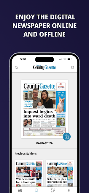 Somerset County Gazette Screenshot 2
