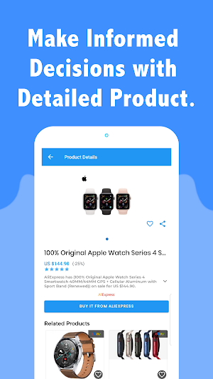 Smartwatch online shopping Screenshot 3