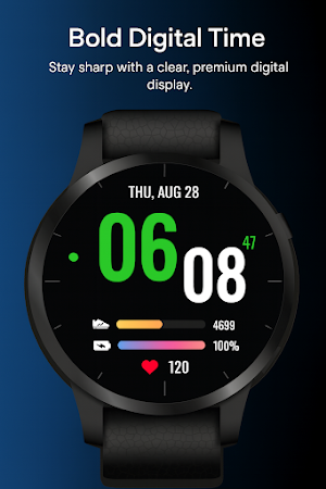 Vital Edge Premium WatchFace Screenshot 0