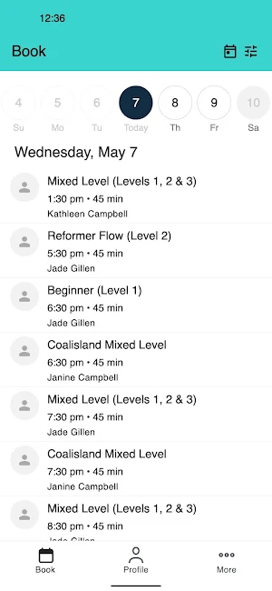 Reform & Flow Pilates Screenshot 1