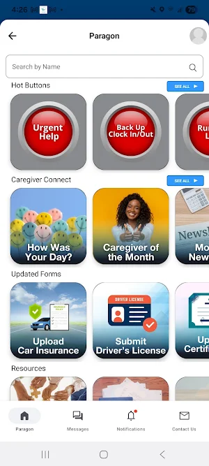 Paragon Home Care Screenshot 1