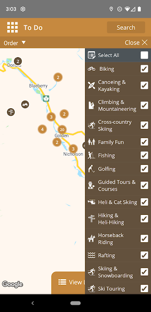 Golden BC Canada Screenshot 3
