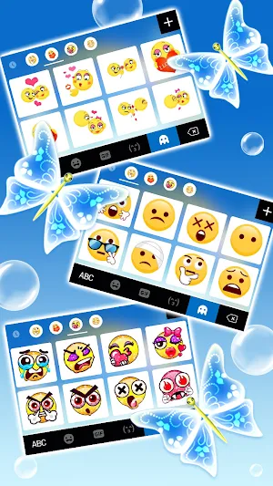 Rainbow Butterflies Keyboard B Screenshot 3