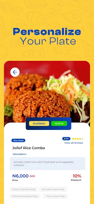 BooBooEats Vendor Screenshot 1