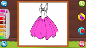 Wedding Dress Coloring Games Screenshot 1