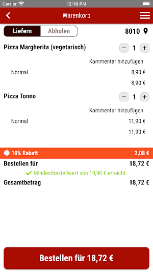 Due Amici Screenshot 1