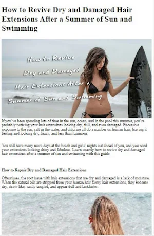 How to Repair Hair Extensions Screenshot 3