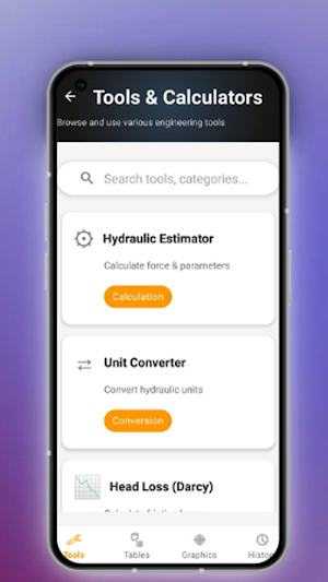 Hydraulic Toolkit Calculator Screenshot 2