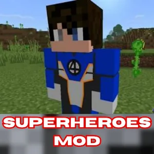 Superheroes Mod For Minecraft Screenshot 1