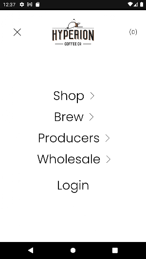 Hyperion Coffee Screenshot 3
