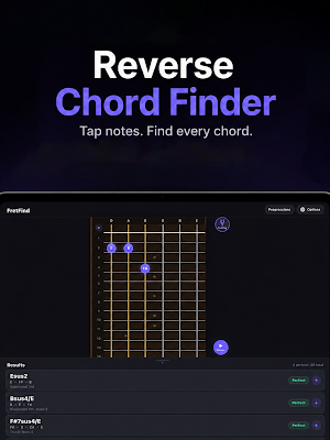FretFind: Reverse Chord Finder Screenshot 3