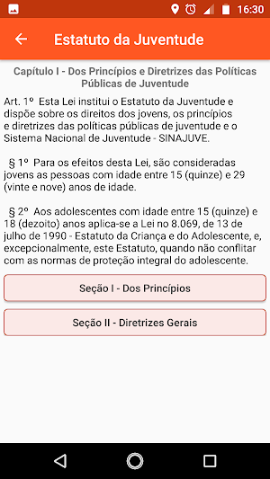 Estatuto da Juventude 2022 Screenshot 1
