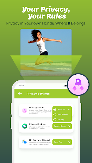XHD: Background Video Recorder Screenshot 2
