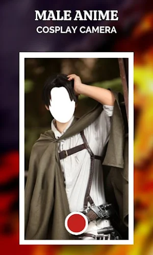 Male Anime Cosplay Camera Edit Screenshot 0