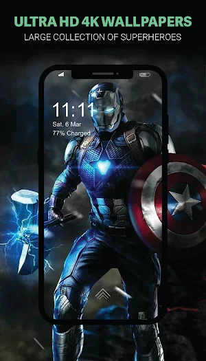 superheroes wallpapers 4k hd Screenshot 2