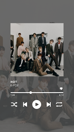 SEVENTEN K-POP MP3 Offline Screenshot 1