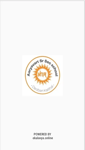 Aaryavart Sr Sec school Screenshot 1