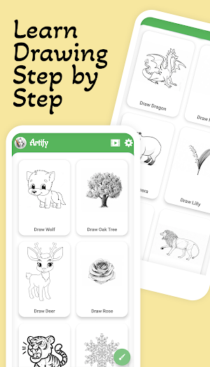 Learn Drawing - Step by Step Screenshot 0