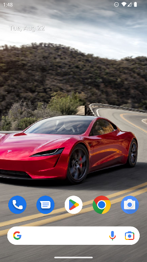 Tesla Cyber SEXY Wallpaper Screenshot 2